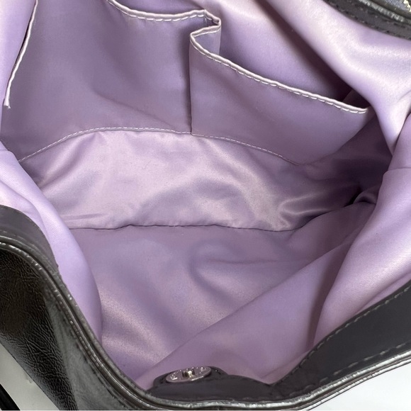 Coach Madison Maggie Mia Patent Leather Hobo Shoulder Bag - Picture 15 of 17